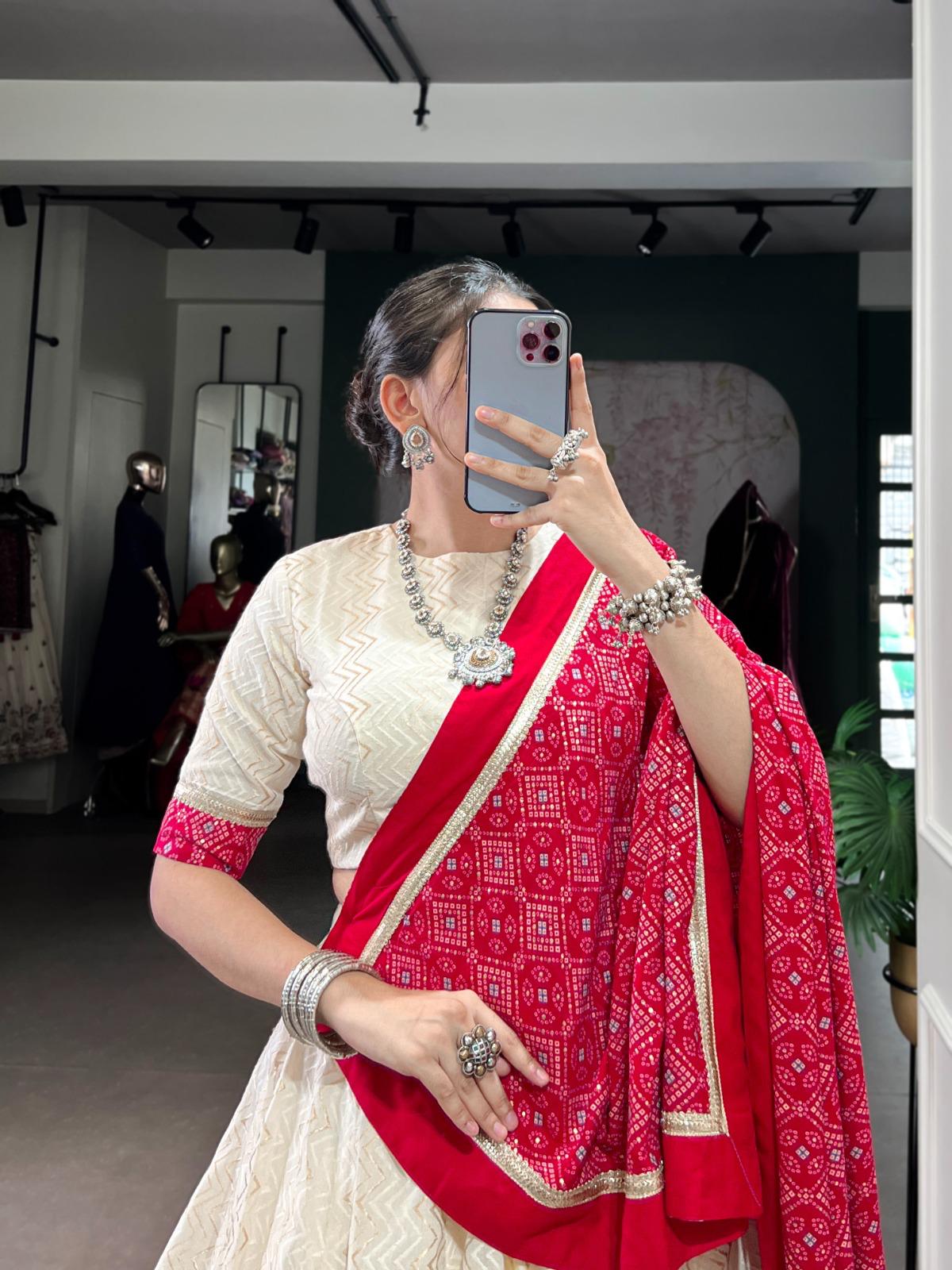 FESTIVE COTTON LEHENGA CHOLI FOR NAVRATRI