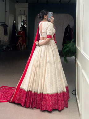 FESTIVE COTTON LEHENGA CHOLI FOR NAVRATRI
