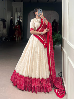 FESTIVE COTTON LEHENGA CHOLI FOR NAVRATRI