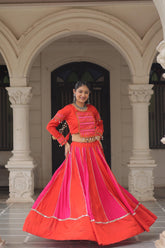 MIRROR LACE MAGIC & GAMTHI EMBROIDERY FOR NAVRATRI