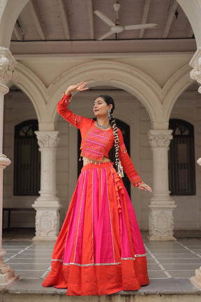 MIRROR LACE MAGIC & GAMTHI EMBROIDERY FOR NAVRATRI