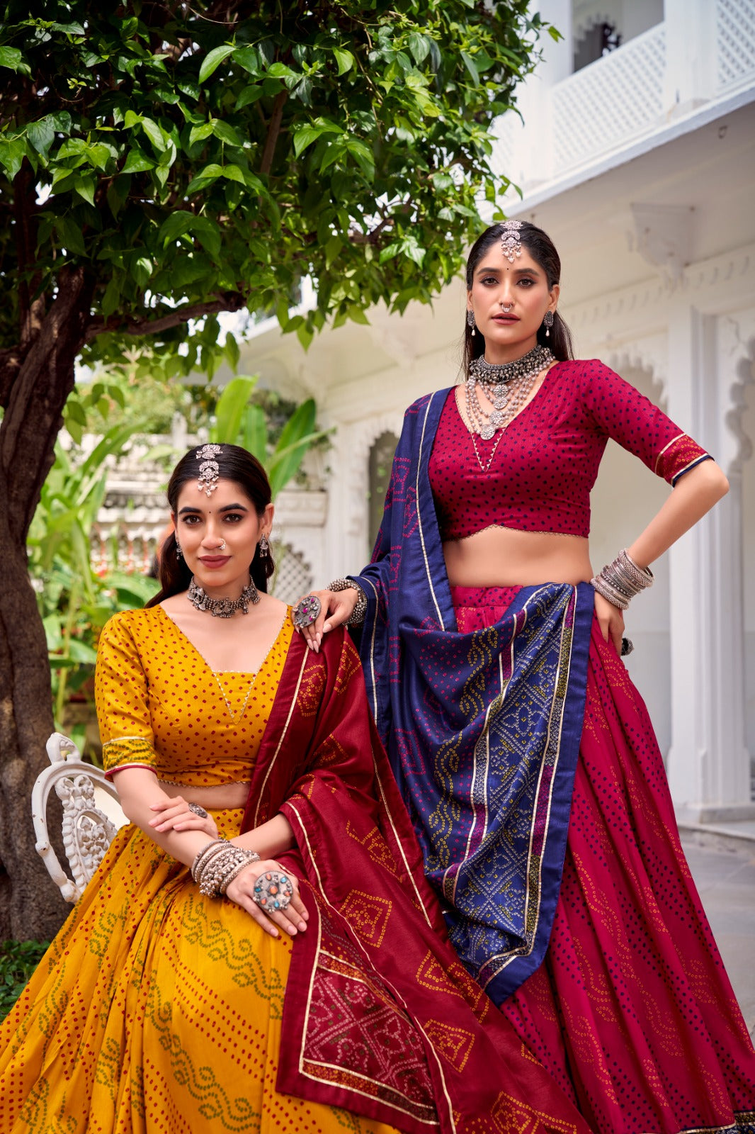 RAJASTHANI BANDHANI LEHENGA CHOLI