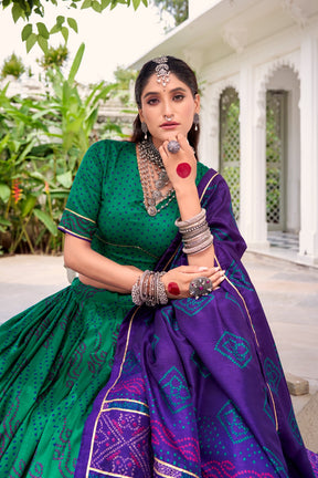 RAJASTHANI BANDHANI LEHENGA CHOLI