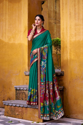 Kalamkari Elegance Saree