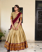 Paithani Artistry in Cotton Silk