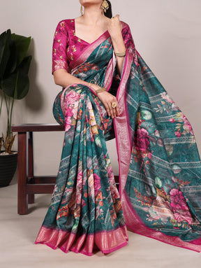 Tussar Silk Elegance Lightweight Saree