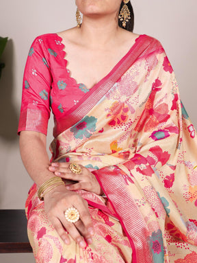 Tussar Silk Elegance Lightweight Saree