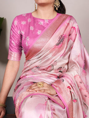 Tussar Silk Elegance Lightweight Saree
