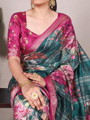 Tussar Silk Elegance Lightweight Saree