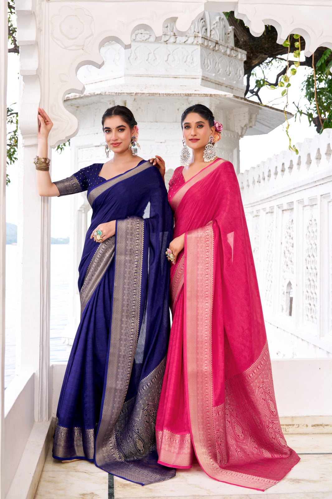 Chinon Saree Collection