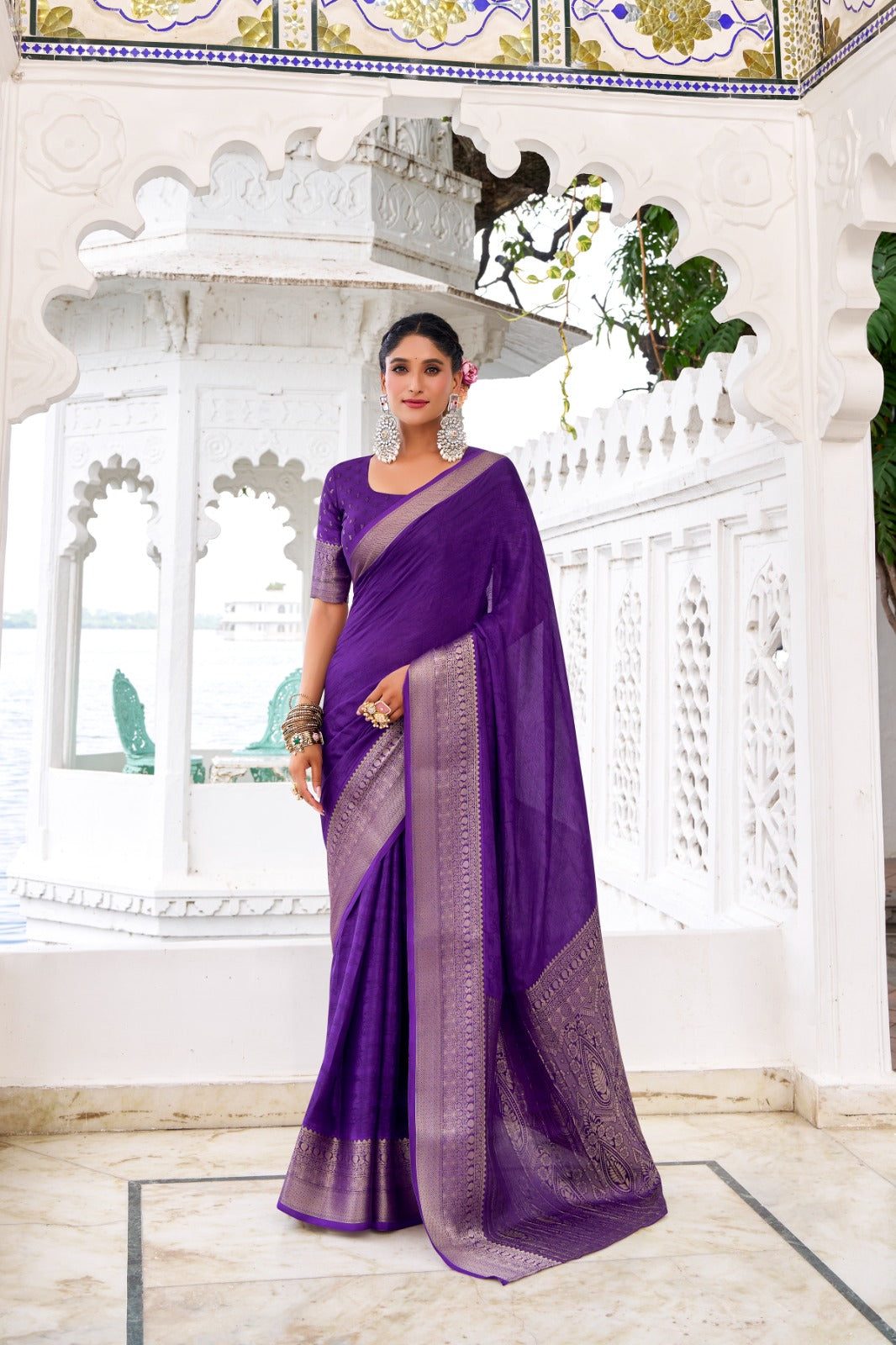 Chinon Saree Collection