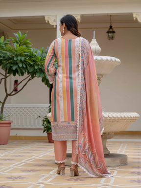 Designer Kurti with Pant & Dupatta