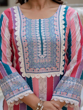 Designer Kurti with Pant & Dupatta