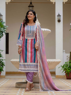 Designer Kurti with Pant & Dupatta