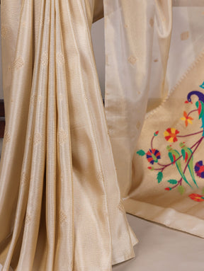 Designer Tissue Paithani Silk Saree