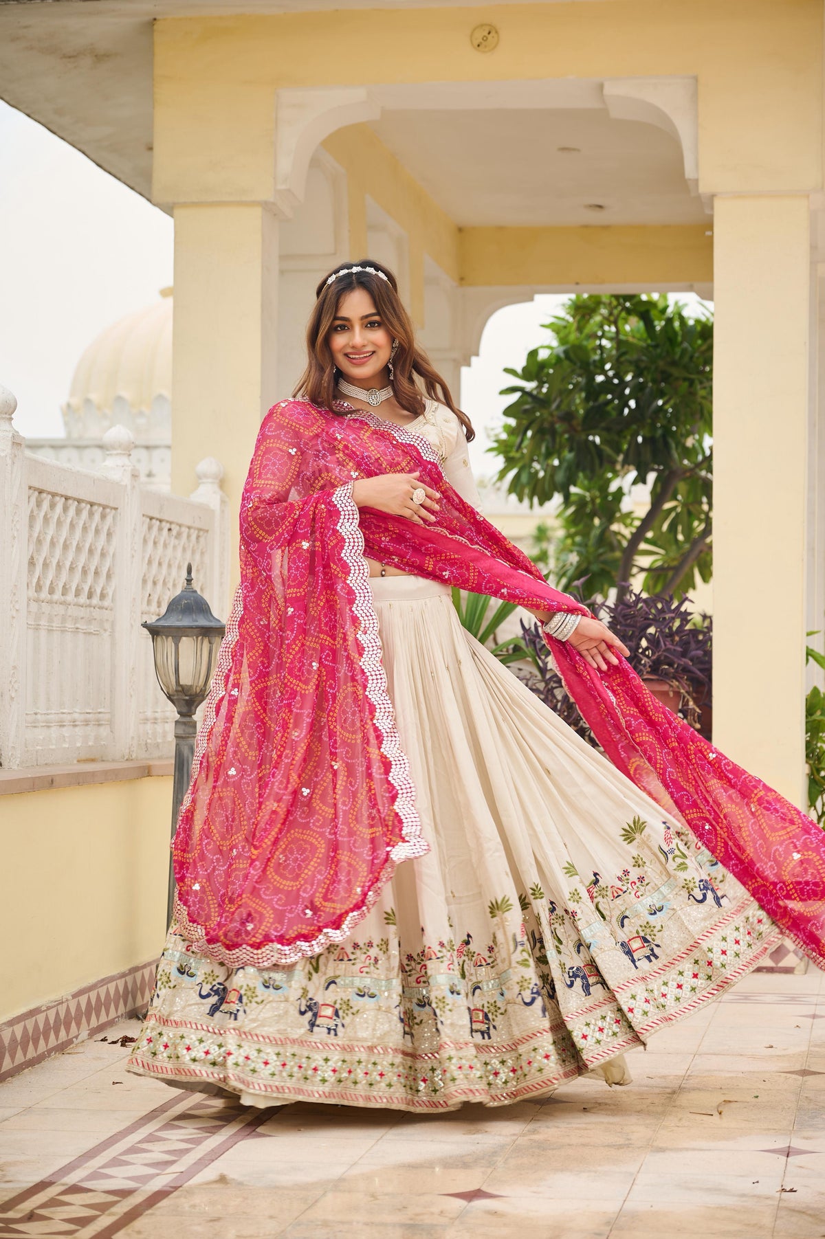 Premium Royal Tissue Silk Lehenga