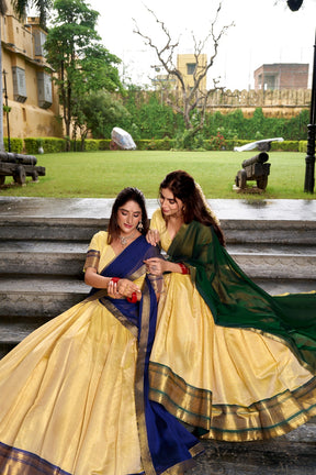 The Kanchipuram Half Saree Collection