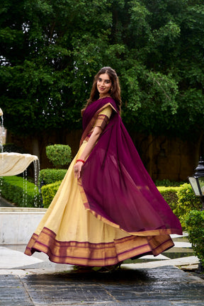 The Kanchipuram Half Saree Collection