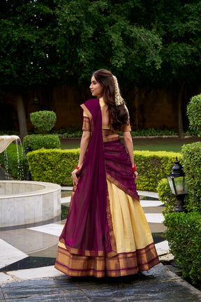 The Kanchipuram Half Saree Collection