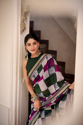 Chanderi Printed Saree Collection