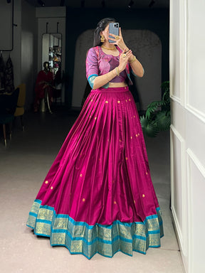 Poly Cotton Co-ord Set Lehenga