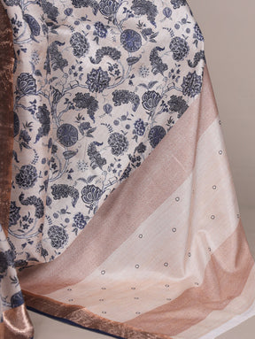 Premiums Tassar Silk Printed Saree Collection