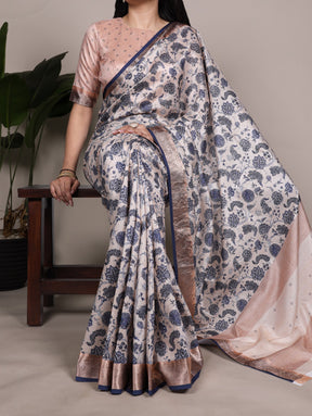 Premiums Tassar Silk Printed Saree Collection
