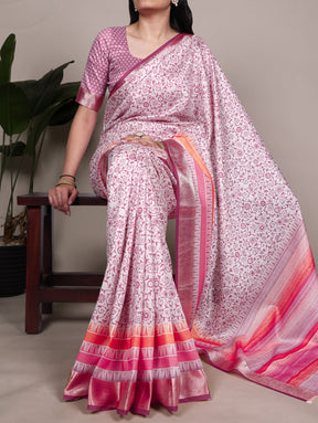 Premiums Tassar Silk Printed Saree Collection