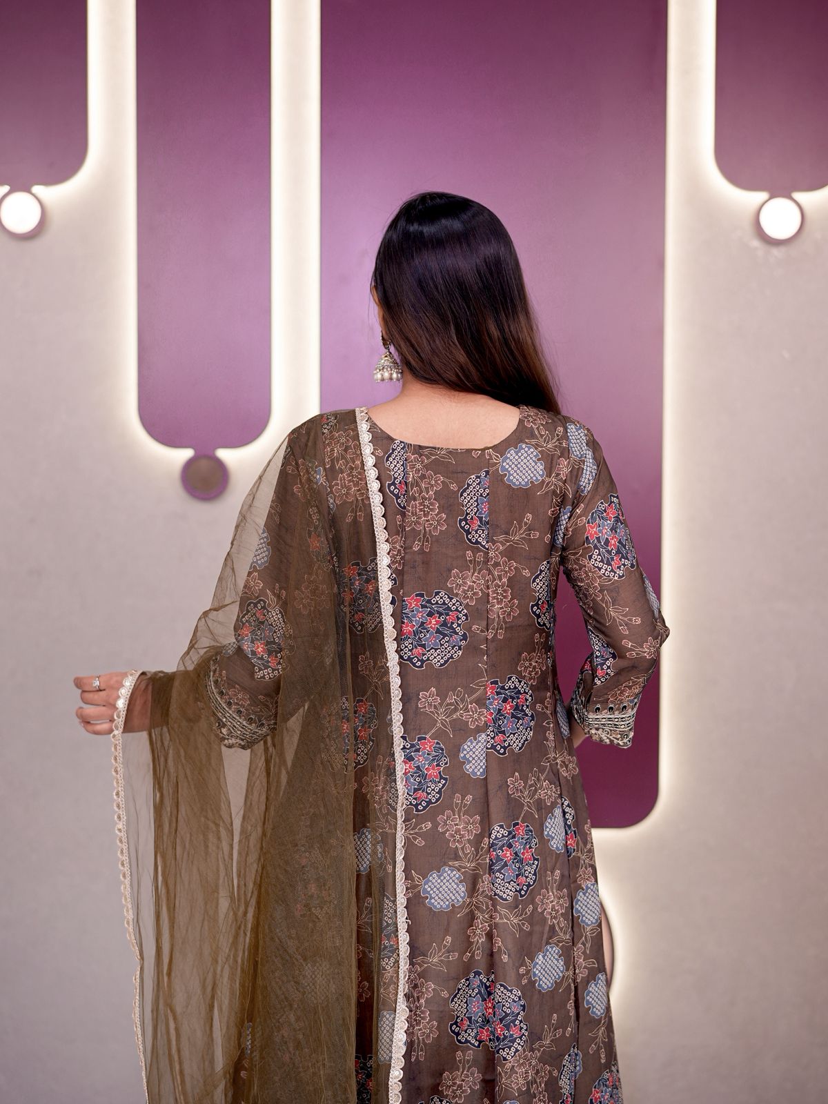 Digital Print Set with Dupatta