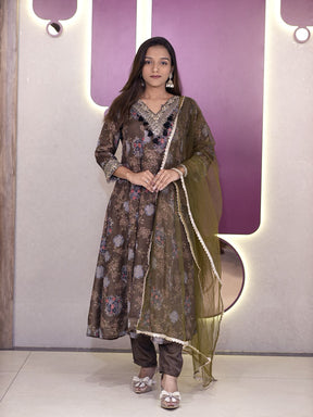 Digital Print Set with Dupatta