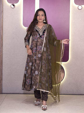 Digital Print Set with Dupatta