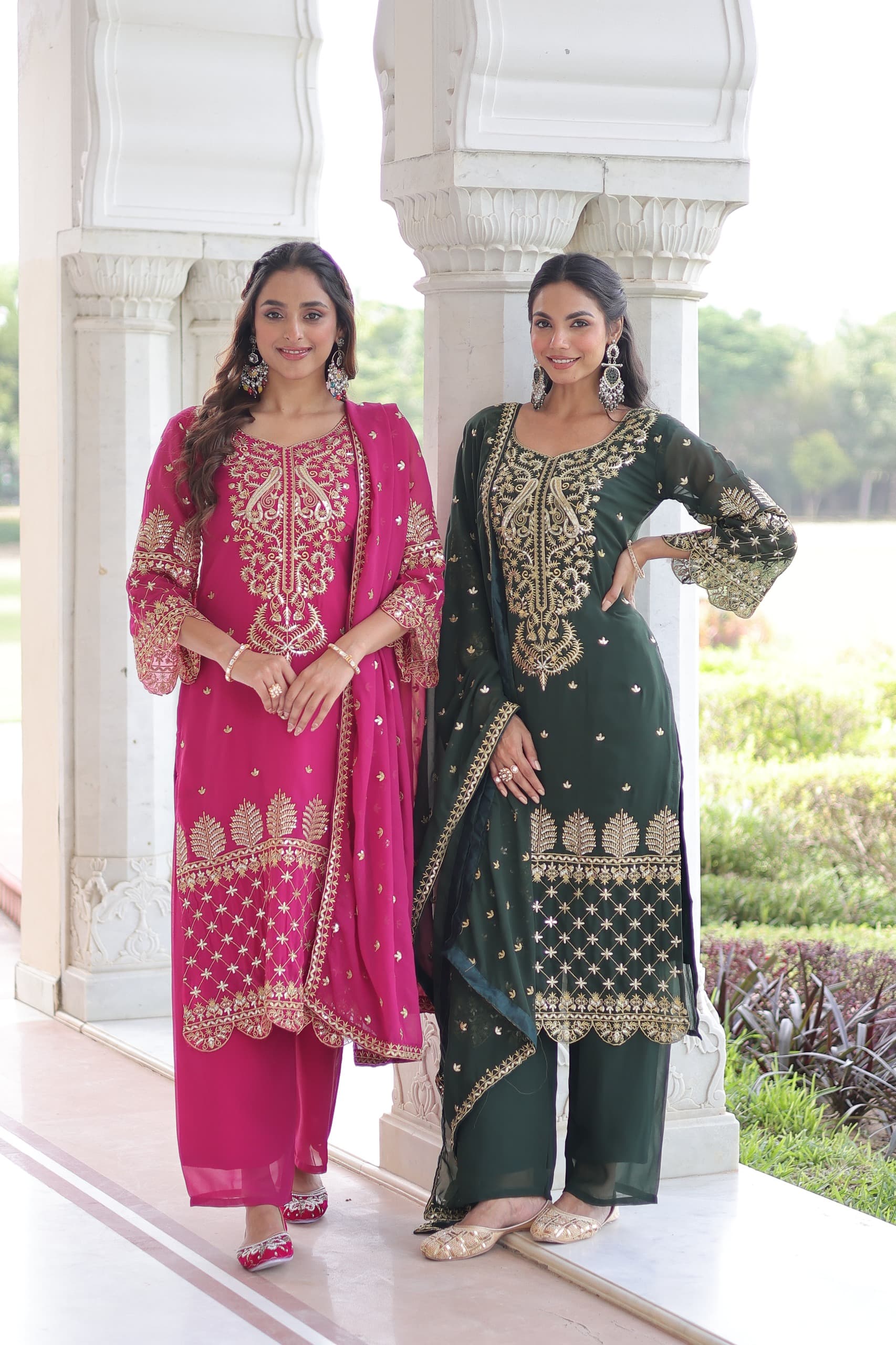 Premium Readymade Kurti Pant Dupatta Set