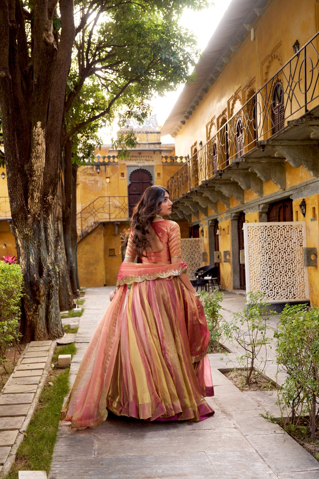 Regal Elegance in Carika Silk Lehenga Choli