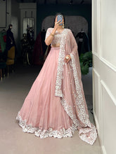 Premium Pink Silk Lehenga Choli for Bridemaids