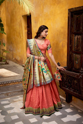 Royal Silk Paithani Lehenga Choli for Bridemaids