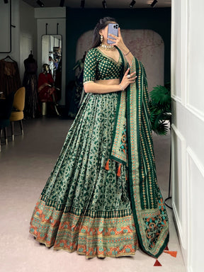 Tasar Silk Lehenga Choli Collection