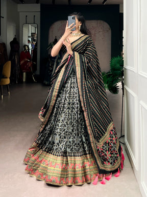 Tasar Silk Lehenga Choli Collection