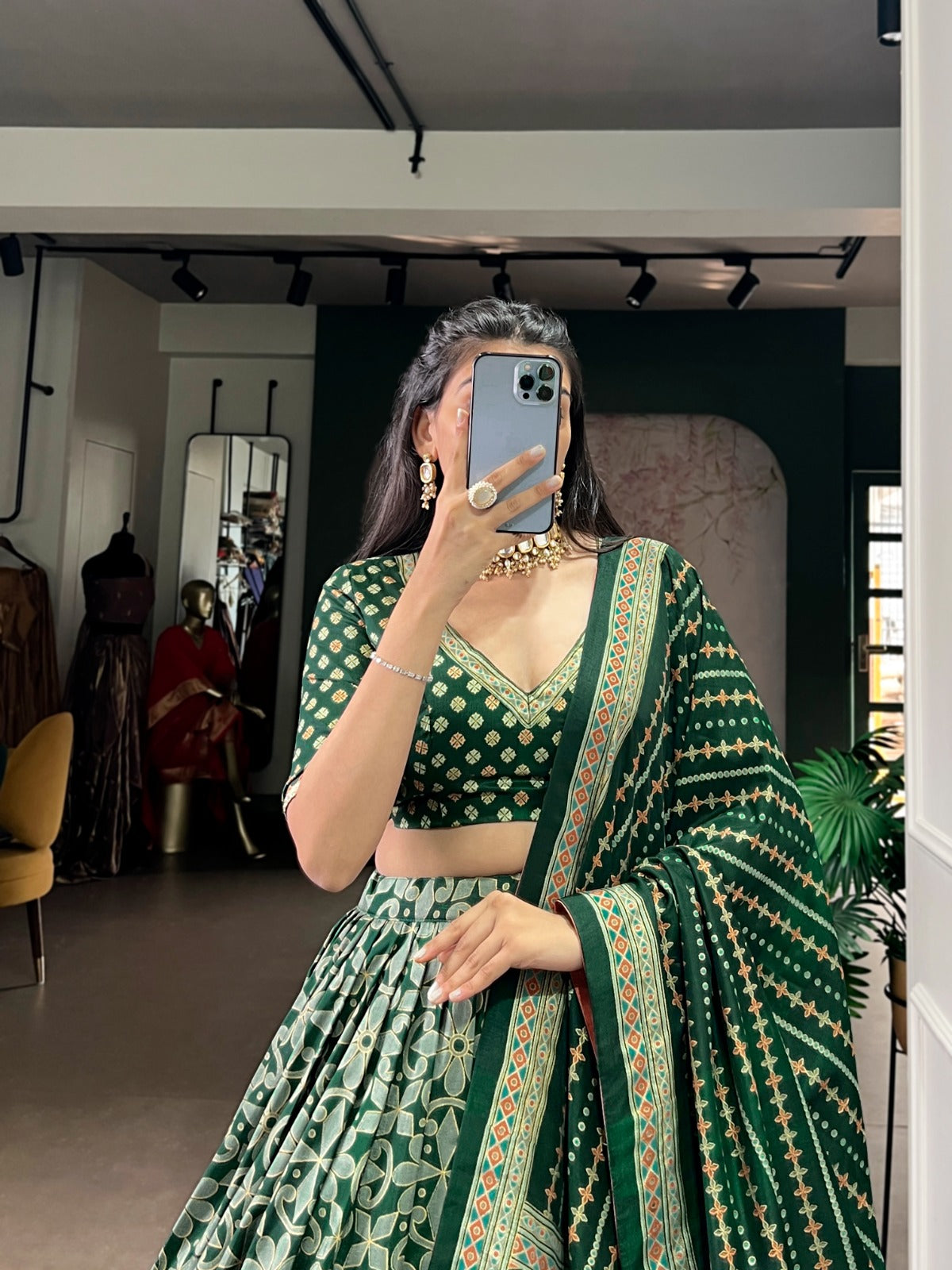 Tasar Silk Lehenga Choli Collection