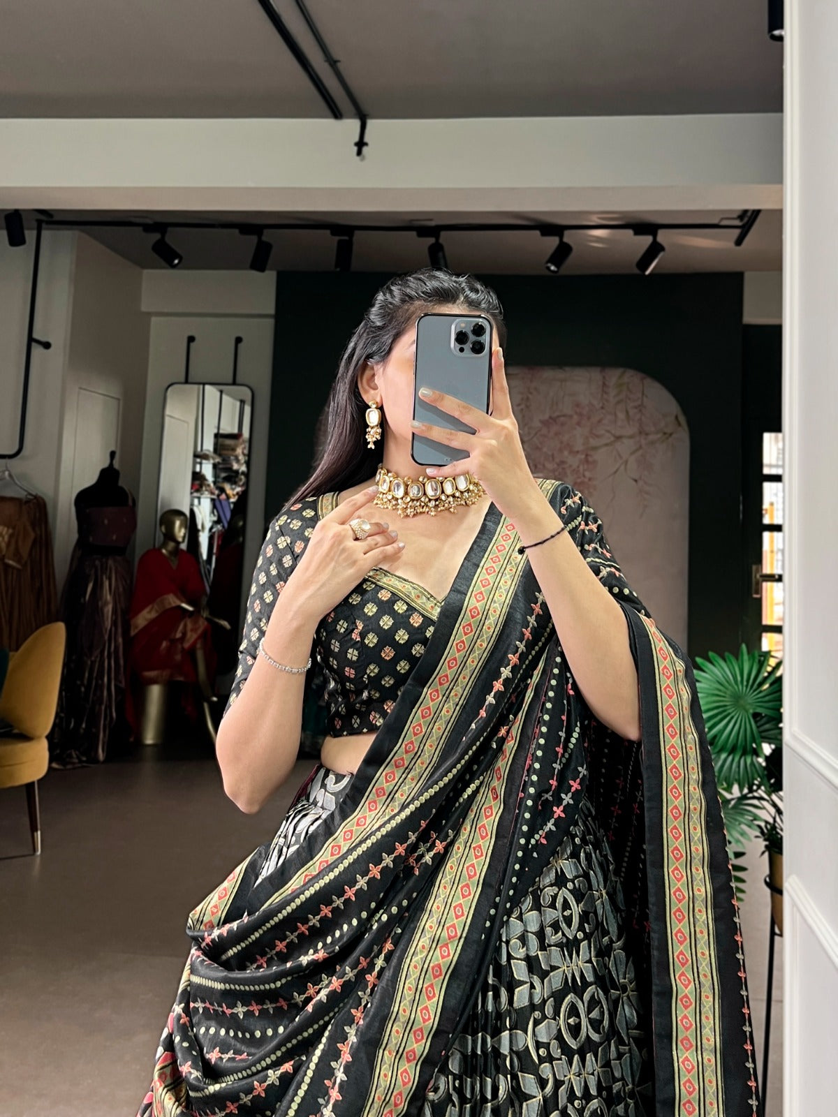 Tasar Silk Lehenga Choli Collection