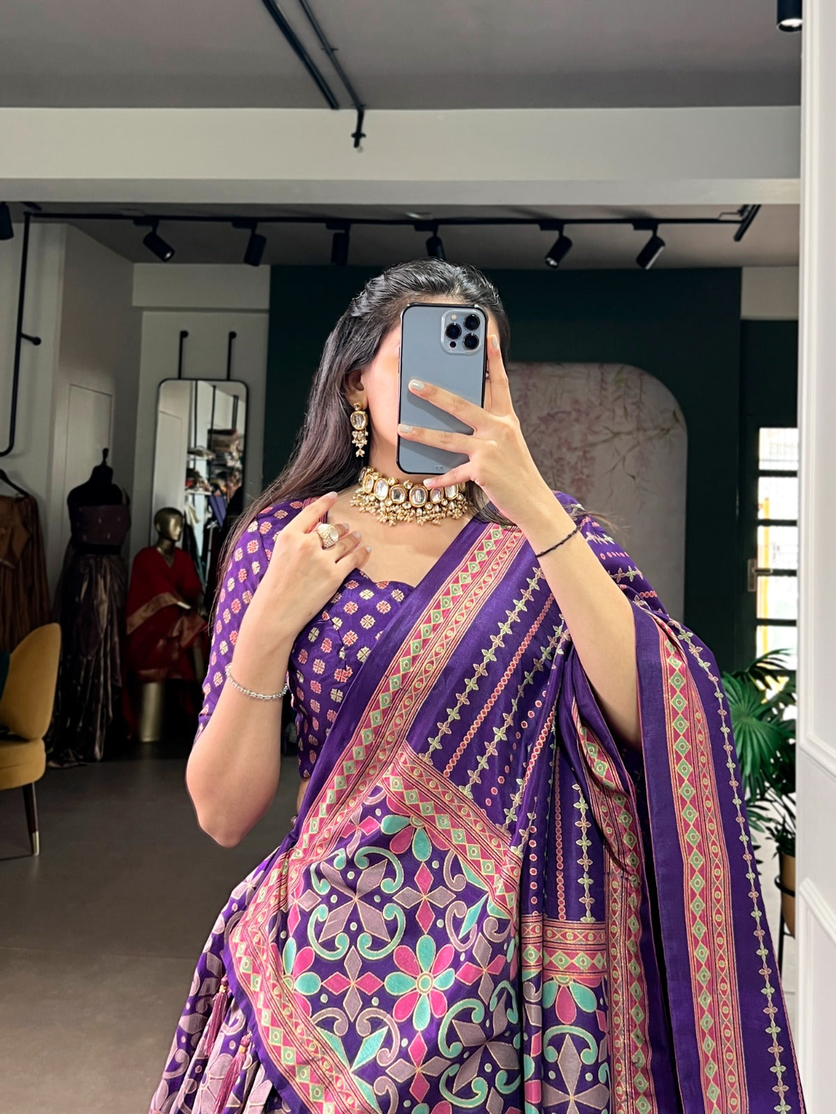 Tasar Silk Lehenga Choli Collection