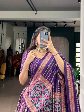 Tasar Silk Lehenga Choli Collection