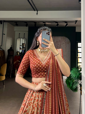 Tasar Silk Lehenga Choli Collection