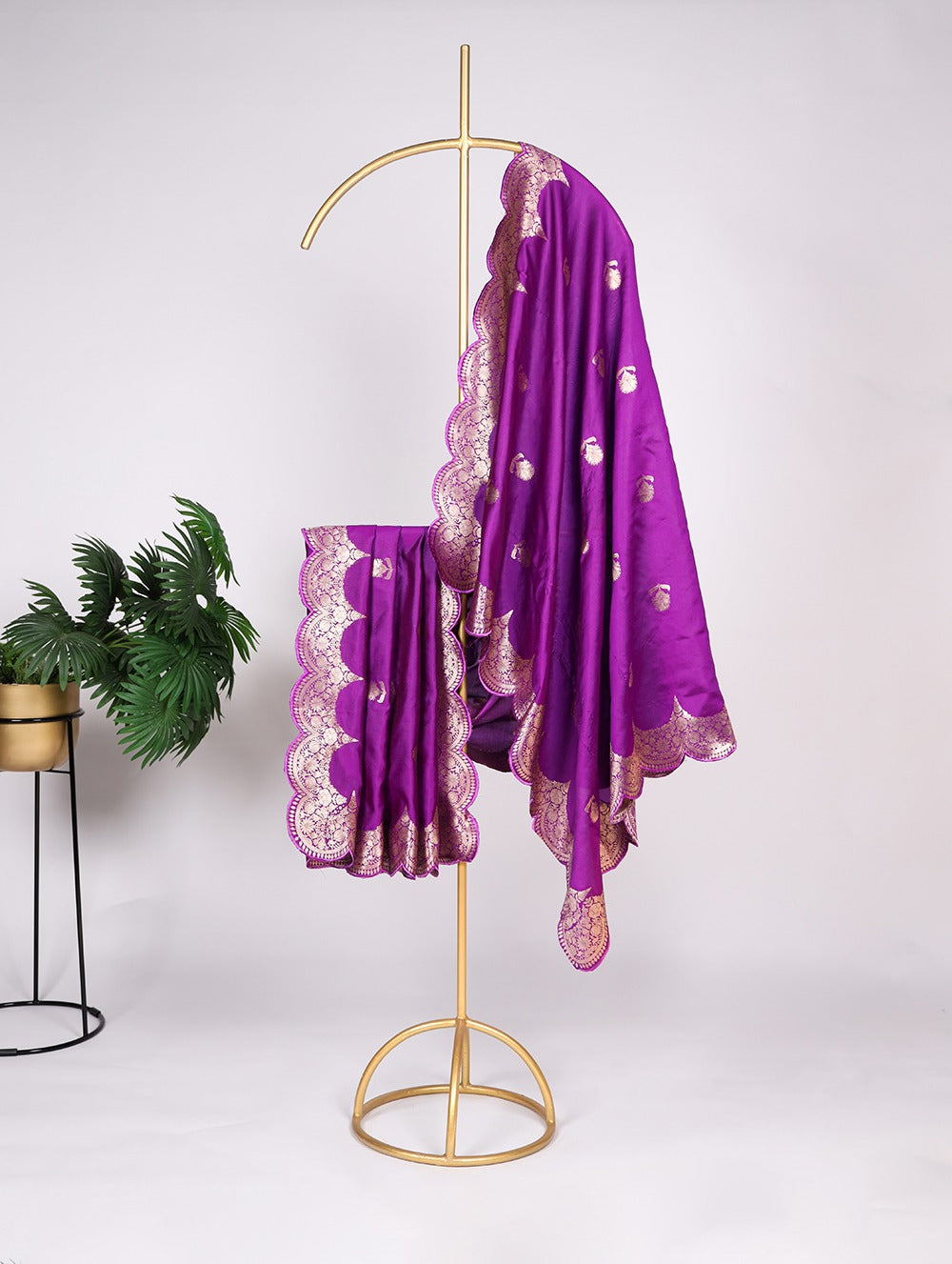 Paithani Jacquard Dupatta with Zari Weaving