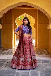 Premium Vaishali silk lehenga for Bridemaids