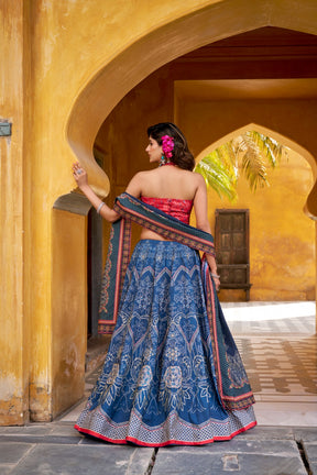 Premium Vaishali silk lehenga for Bridemaids