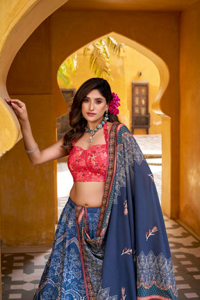 Premium Vaishali silk lehenga for Bridemaids