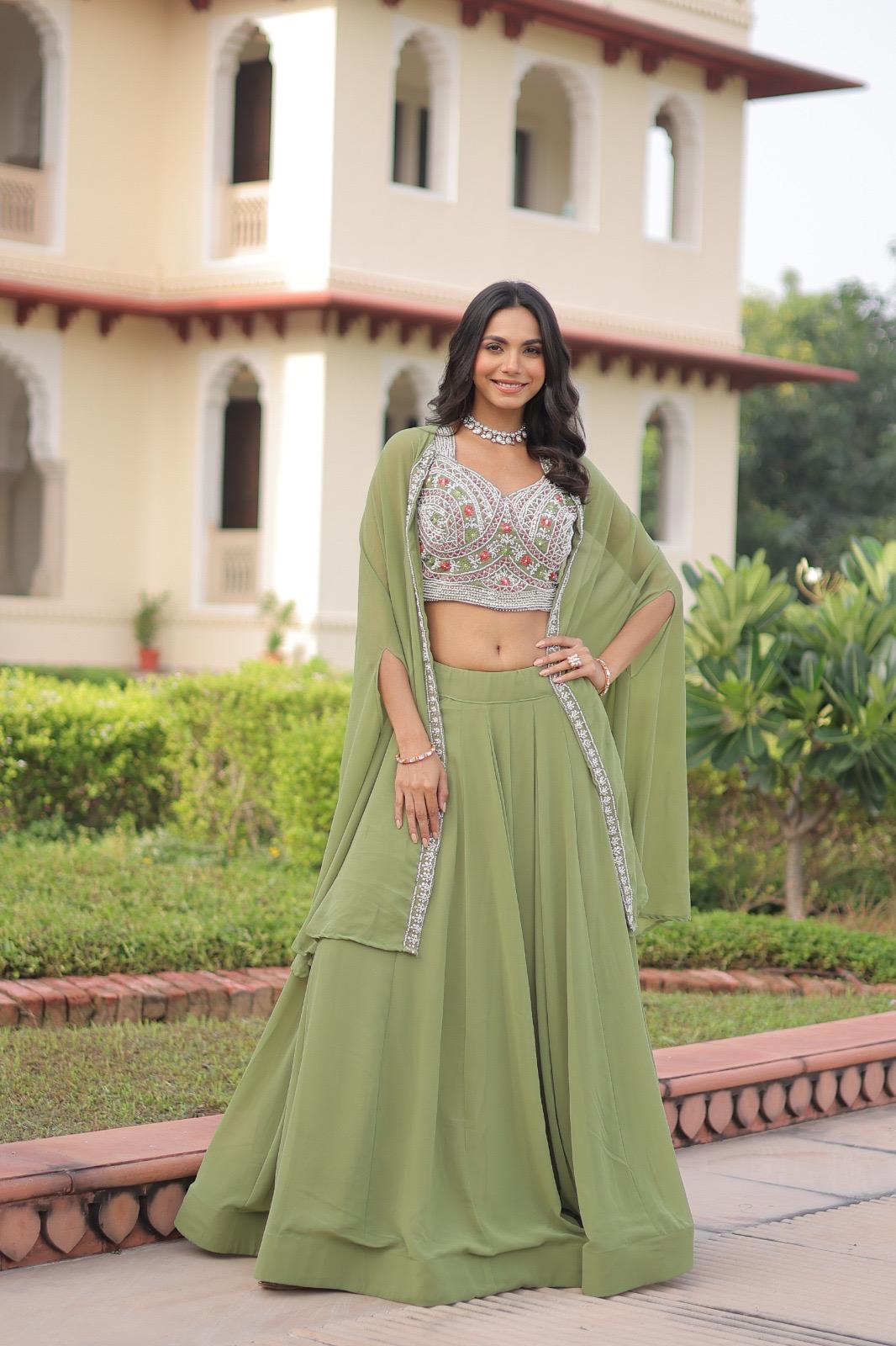 Premium Readymade Lehenga Choli with Koti