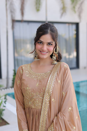 Premium Designer Ready-to-Wear Top Sharara Dupatta Set