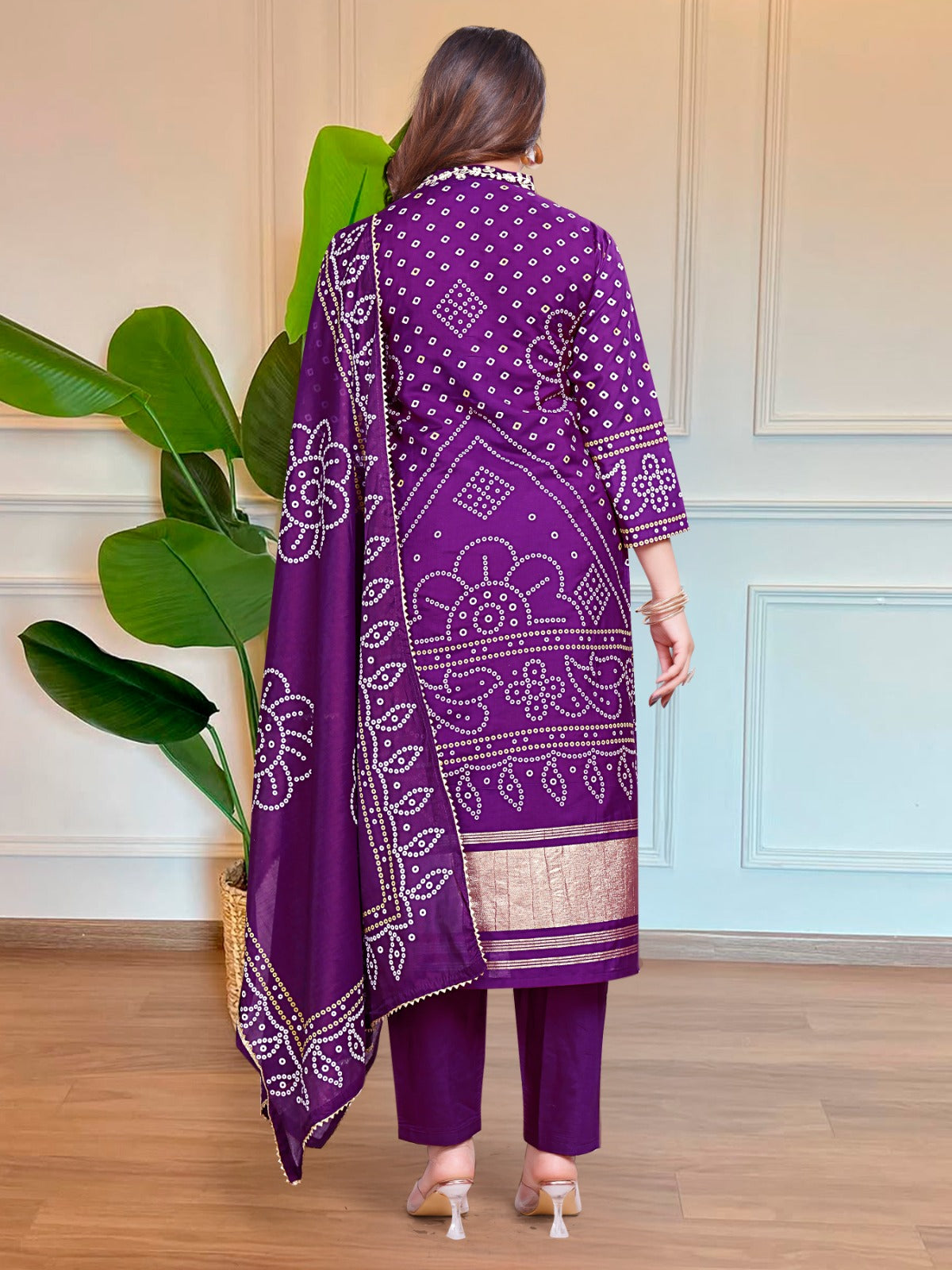 Elegant Viscose Kurti Pant Dupatta Set