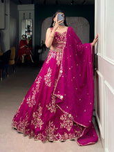 Hot Pink Wedding Lehenga for Bridemaids